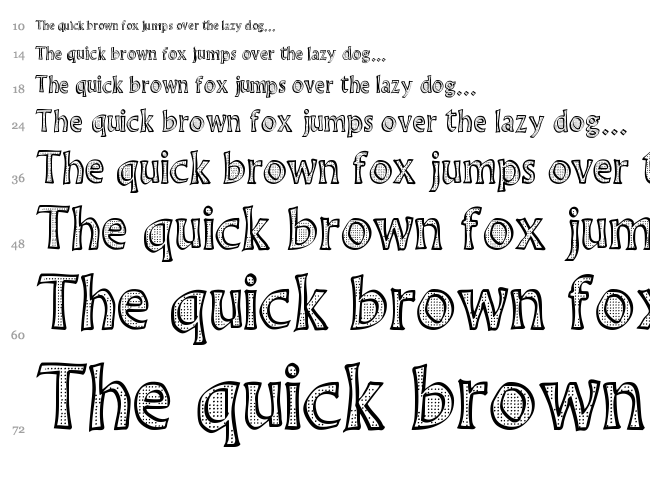 Angie in Love font waterfall